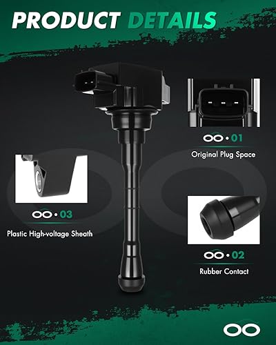 Vista 686 de SCITOO 1 bobinas de encendido con 4 bujías de iridio para Chevrolet 2011-2015 Cruze 1.4L 2016 Cruze Limited 1.4L 2012-2020 Sonic 1.4L 2013-2021 Trax