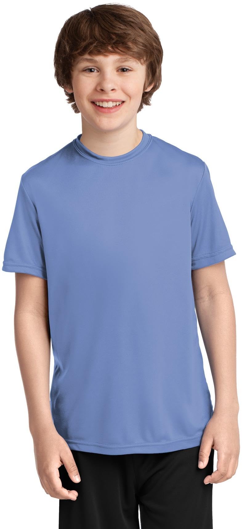 Port & Company Youth Performance Tee | UPF 50 Athletic Workout Clothing for Spring & Summer | PC380Y