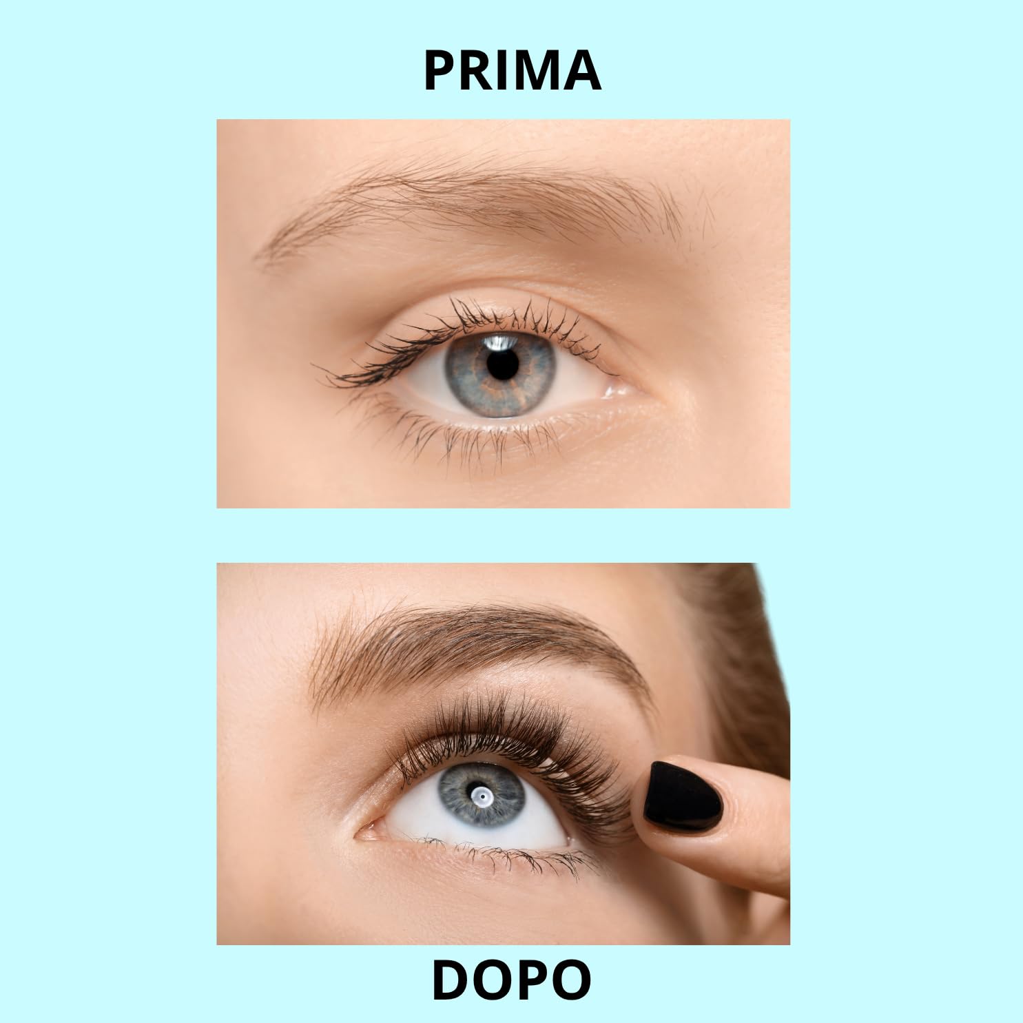 Siero Rinforzante Ciglia e Sopracciglia con WIDELASH™ – Allungante, Volumizzante, Nutriente – Ciglia Più Lunghe e Piene in 15 Giorni – Formula Professionale, 100% Efficace – 9 ml