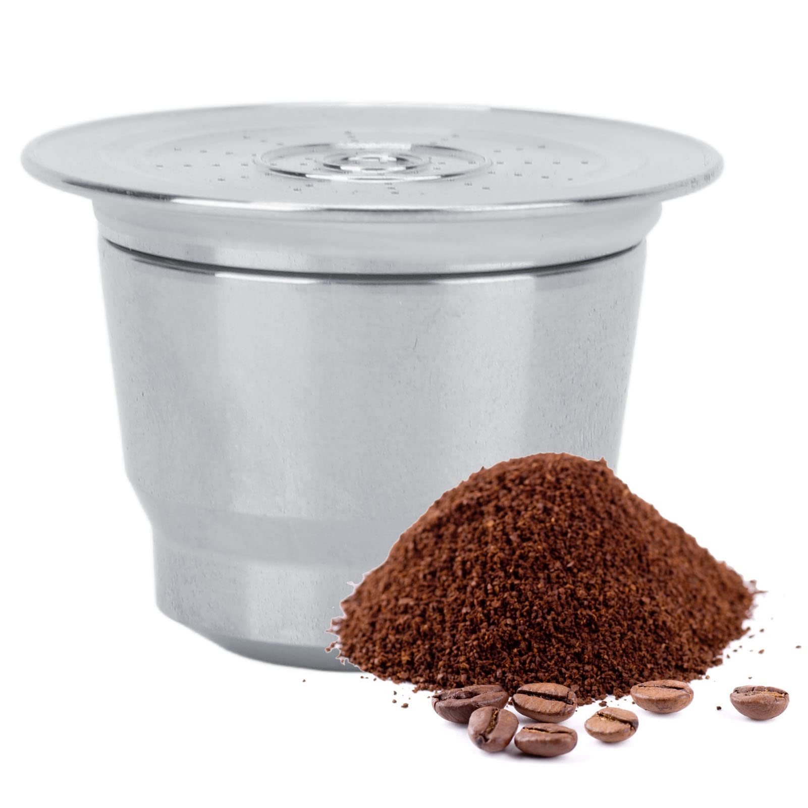 Capsules réutilisables de dosette de café, en acier inoxydable de qualité alimentaire, rechargeable, filtre de remplacement de tasse pour U