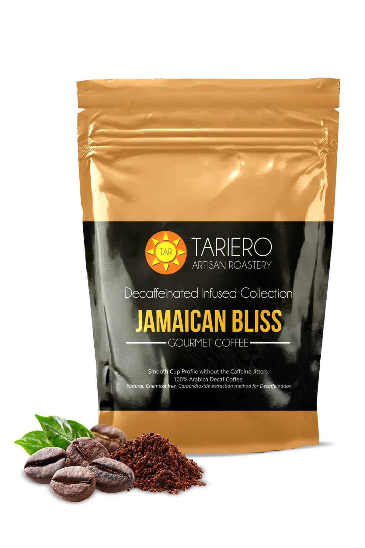 JAMAICAN BLISS Lo-Caffeine Flavoured Coffee | Medium Roast | Medium Grind (100 Gram)
