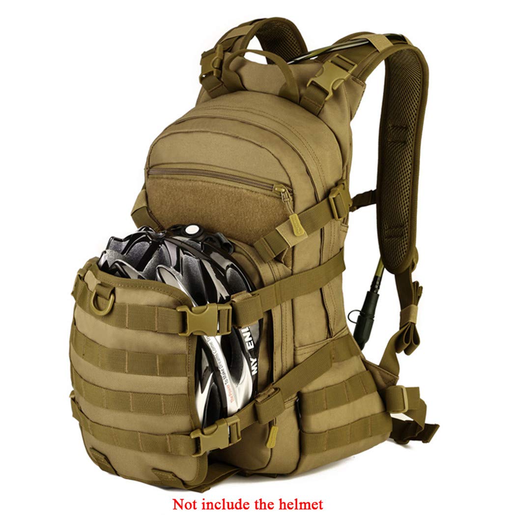 30L wasserdichter Radfahren Rucksack Outdoor Klettern Taschen Herren Sportwandertaschen Tarn Tarnung Reise Rucksack