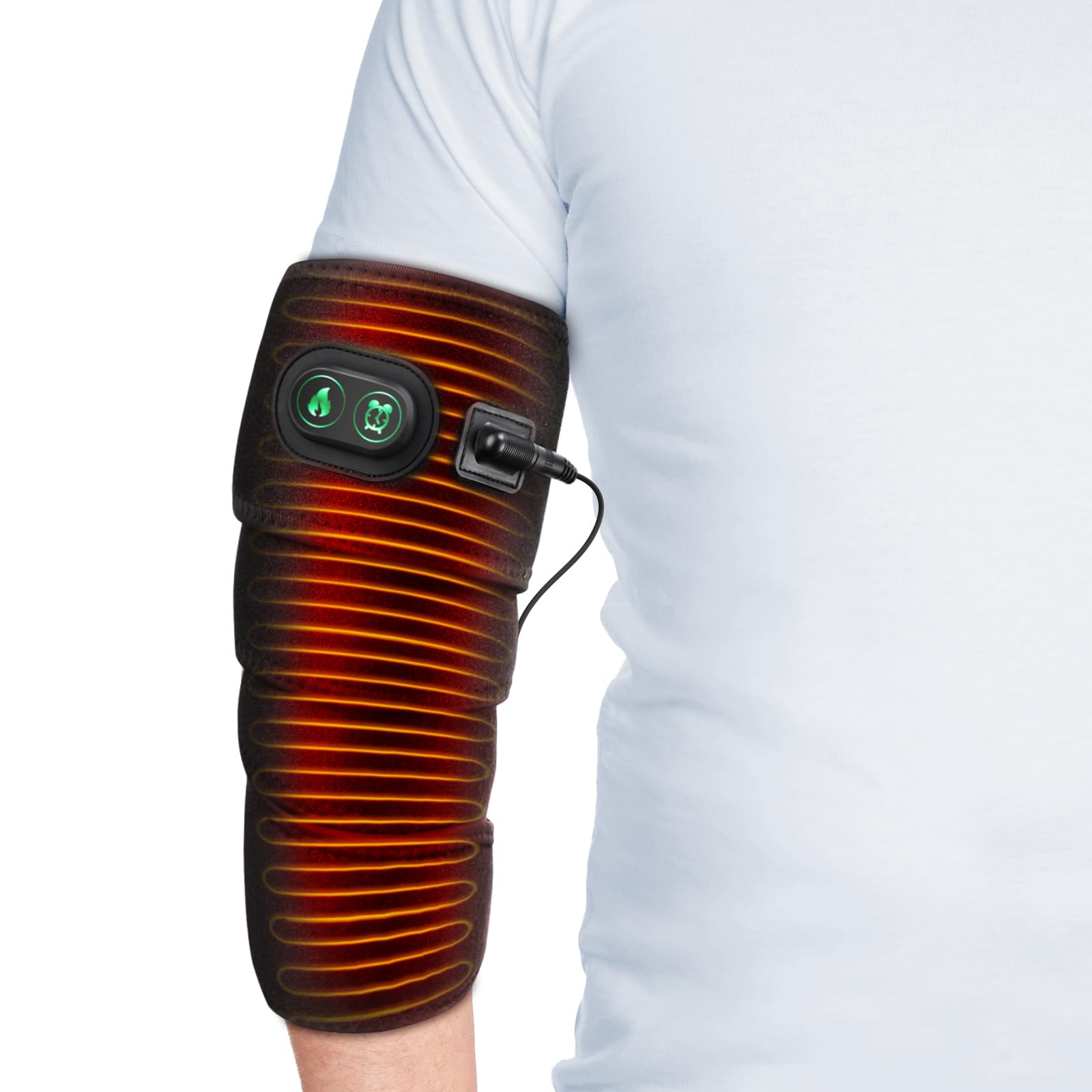 Photo 1 of ROMYSE Electric Heating Pad Wrap - Black