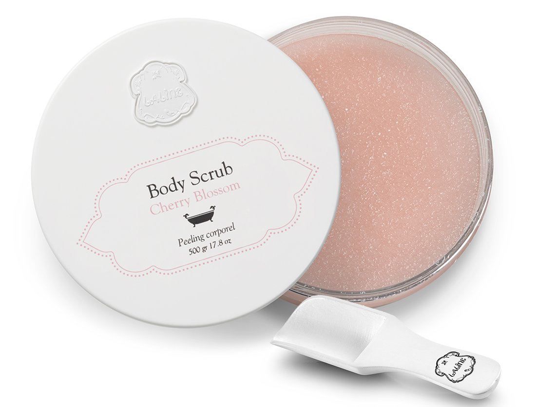 Buy Laline Body Scrub Cherry Blossom Scent 17.8 oz. Exfoliating Body