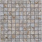Mosaico de cerámica porcelánico multicolor mate pared suelo cocina baño ducha MOS18-25CS_f