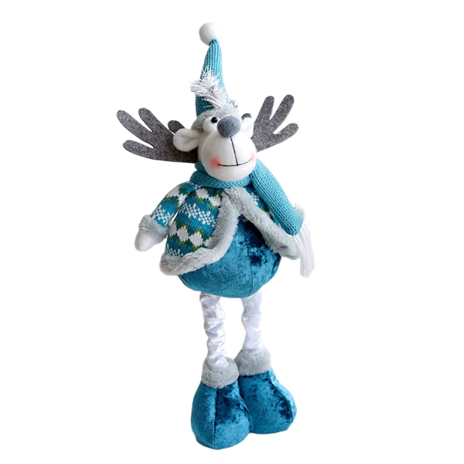 our fave Iron and Nonwoven Fabric Christmas Characters Expandable Decorative Figurines Sturdy Structure Easy Setups Iron and Fabric Christmas Decoration