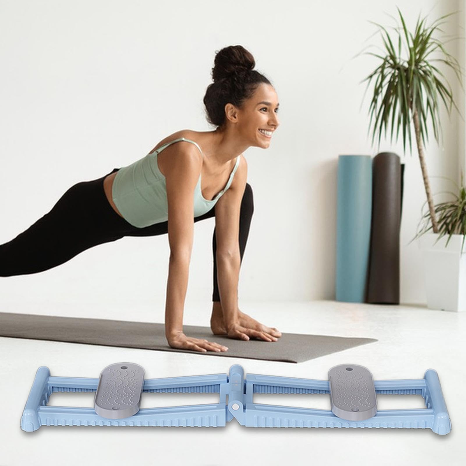 Adjustable Leg Trainer, Leg Workout Machine, Ski Simulator Training Exerciser for Leg Muscle, Leg Trainer Ski Training Machine, Home Workout Equipment Body Shaping Trainer for Living Room, Gym
