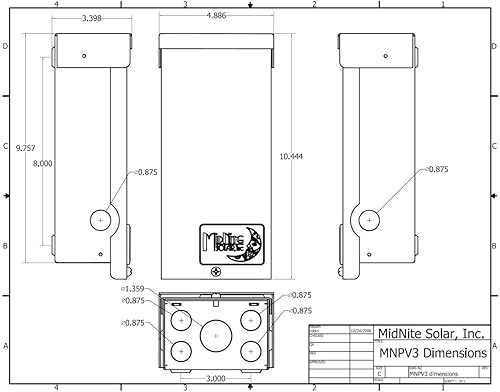 Miniatura 5 de MidNite Solar MNPV3 Combinador