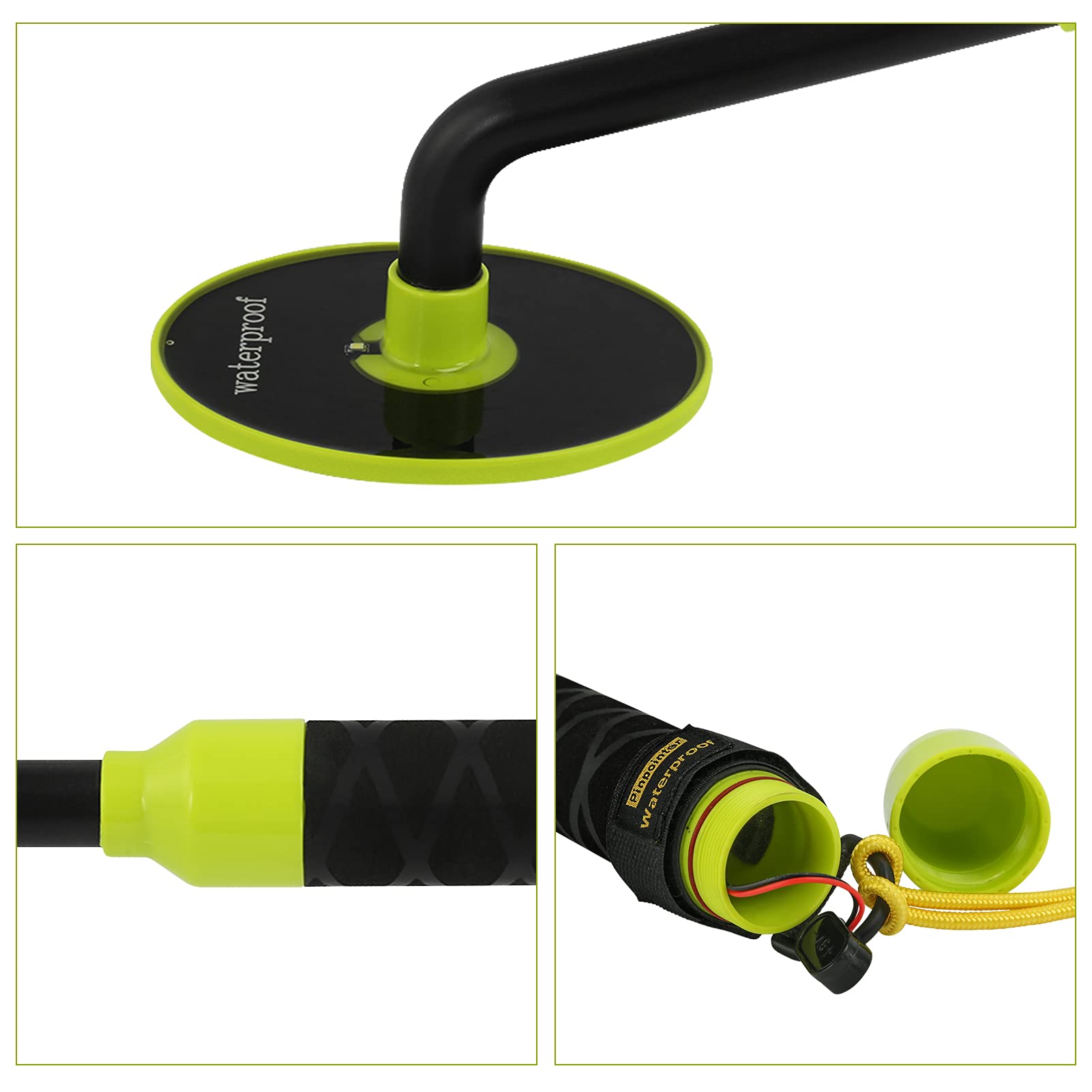 Détecteur de métaux sous-marin portable Induction Pinpointer étanche Recherche de trésor