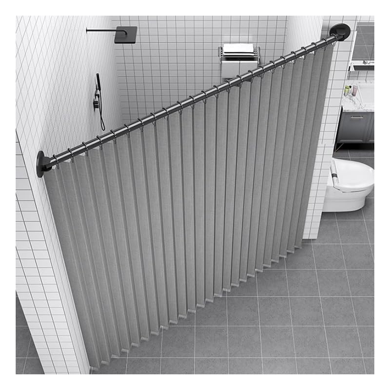 Rideau de douche pliable magnétique imperméable – Panneau accordéon réglable pour maison et hôtel Solution de séparation peu encombrante