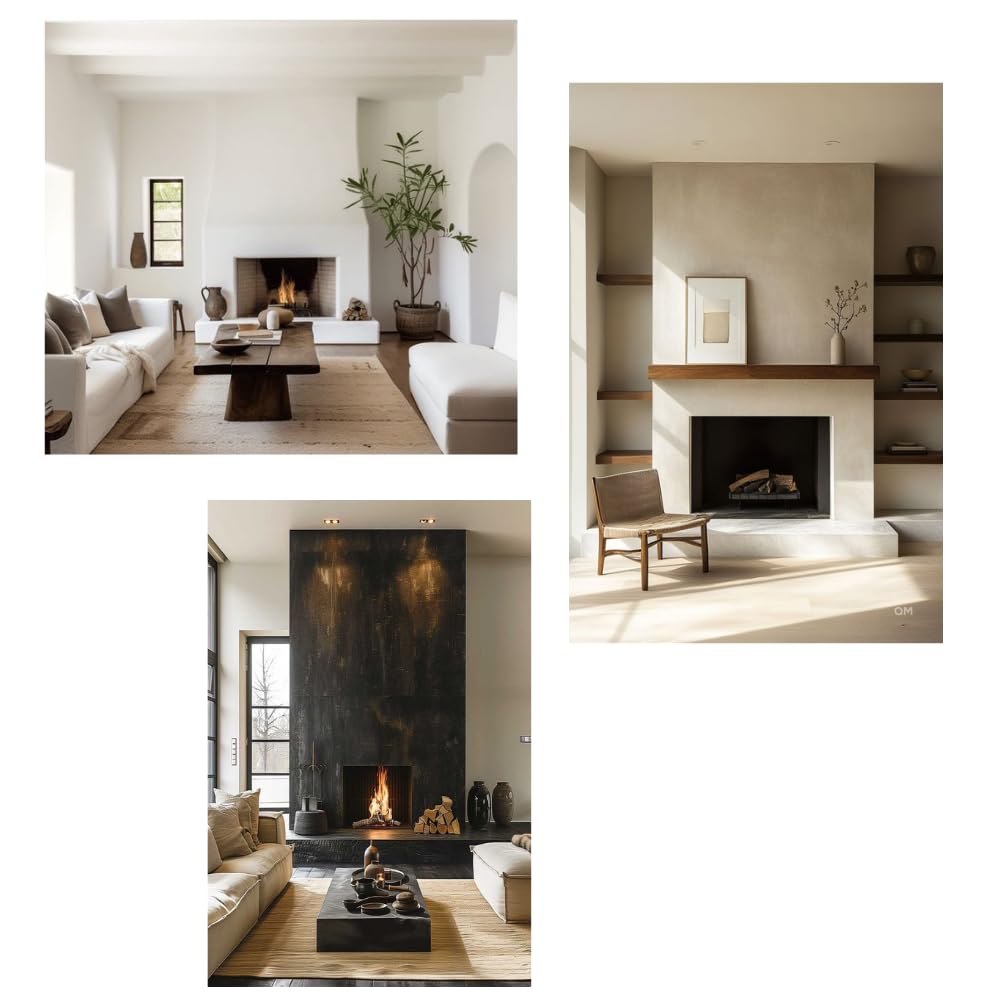 Camino Legna Prefabbricato Ghisa Focolare Aperto M110 TGH Design Ambiente Arredo Interni Riscaldamento