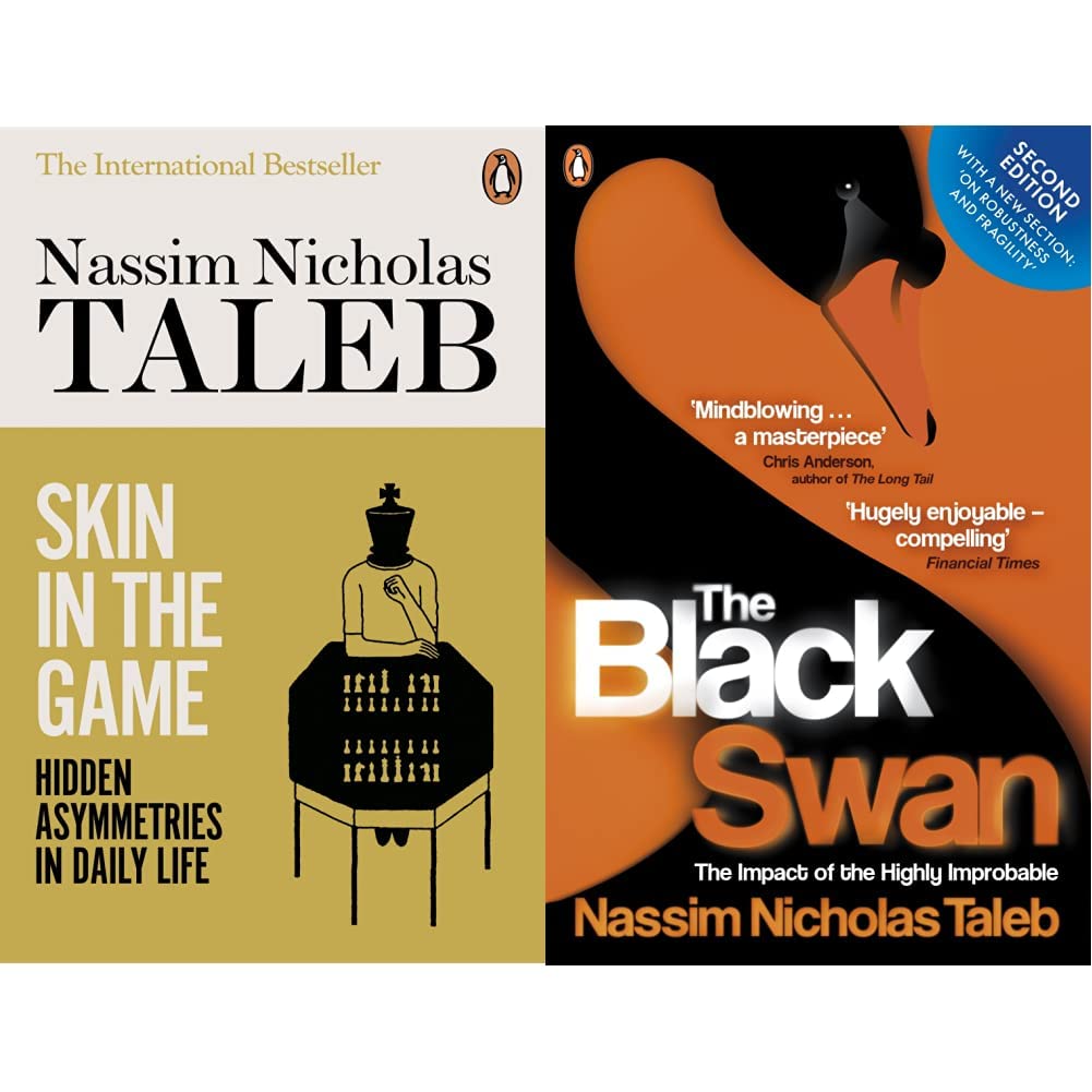 The Black Swan: The Impact of the Highly Improbable+Skin in the Game: Hidden Asymmetries in Daily Li