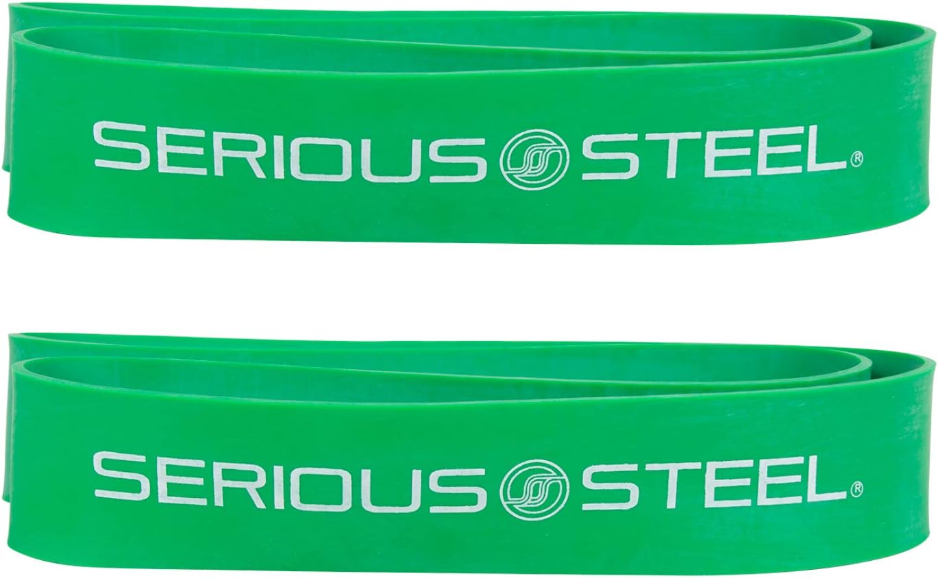 Serious Steel Fitness Short 20" Deadlift Bands | 20" Mini Band (Sold in Pairs)