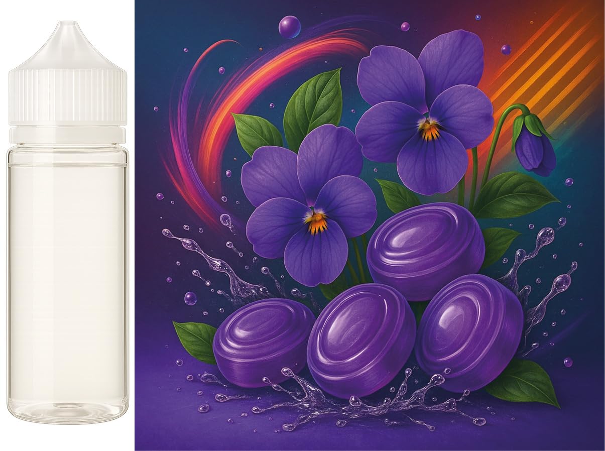 Violet Pastilles - Veilchen Bonbon Aroma Konzentrat - Vegan - Sasami - 100ml