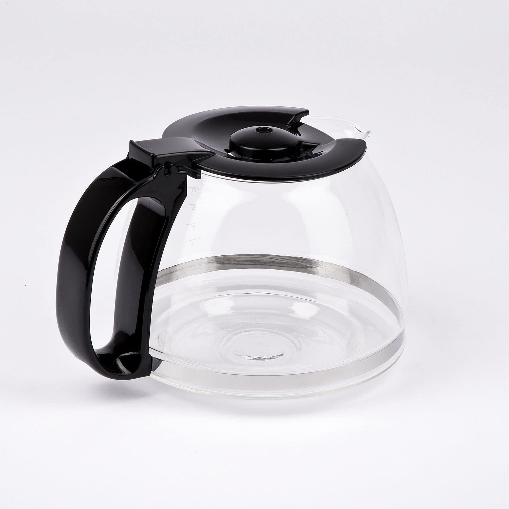 Girmi MC50 Macchina per Caffè Americano, Capacidad 1,2 litri, 900 W, 12 tazze, Caraffa in vetro, BPA FREE, Filtro in nylon, Nero