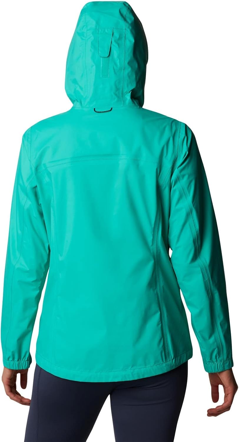 Columbia Women's EvaPOURation Jacket Electric Turquoise X-Small