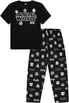 Pigiama Star Wars Pigiama Lungo Uomo Star Wars Maglia Manica