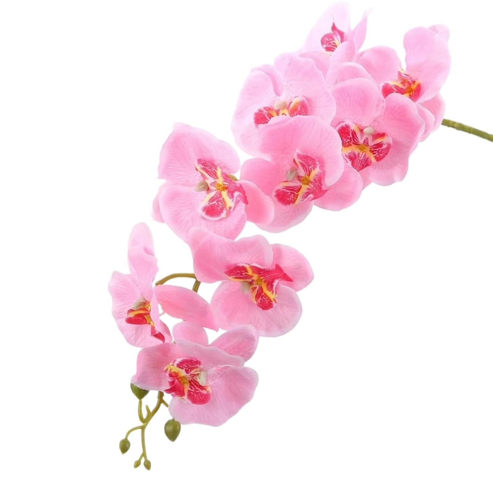 LSYHHXC Artificial Orchid 1Pcs Butterfly Orchid Artificial Flowers Fake Party Home Decor Garden Wedding Decoration Accessories