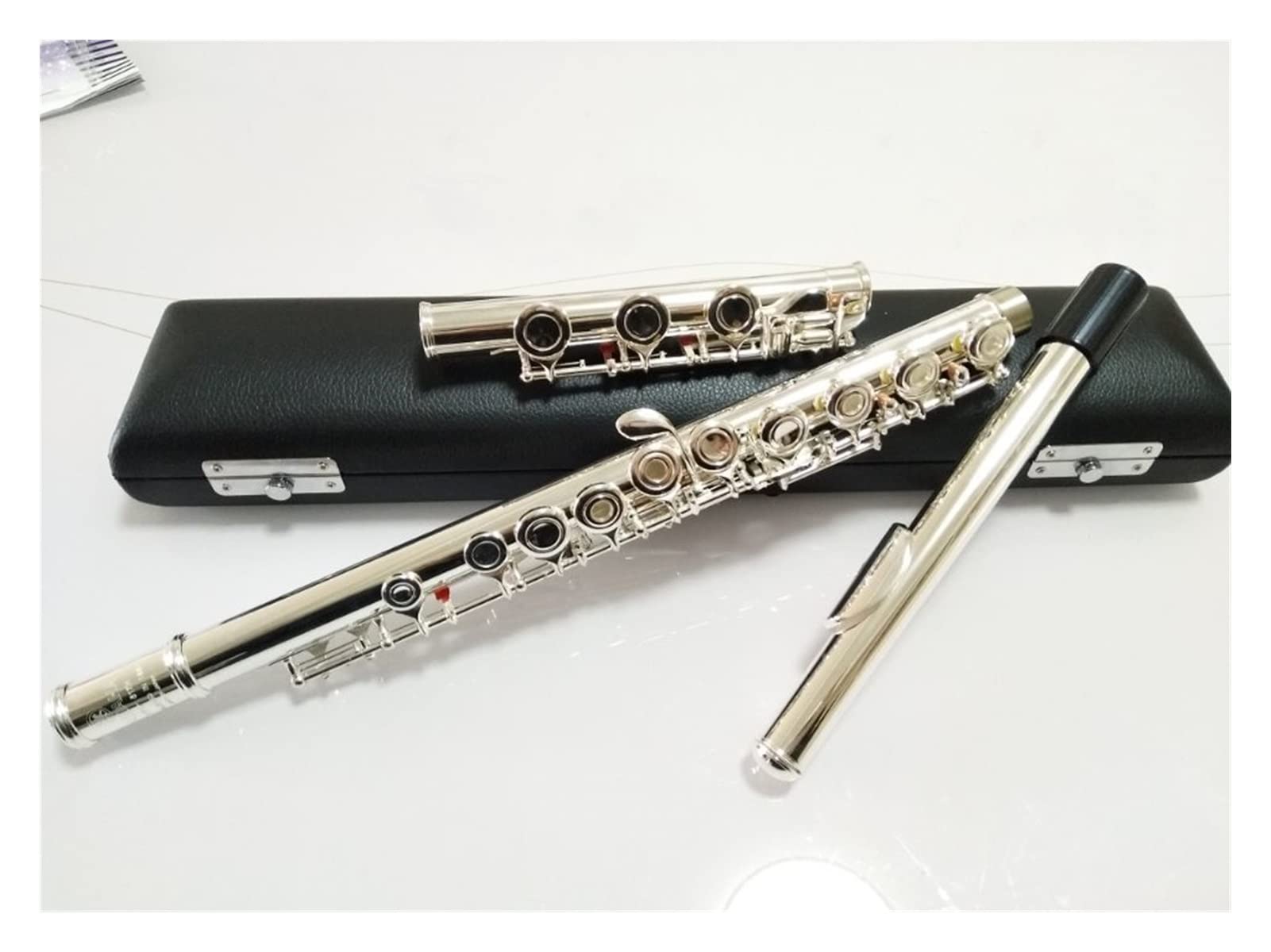 Principiante Flauto Flute Argento Placcato Strumento Flauto Flauto Da Studente Intermedio I Flauti C Leg 16 Fori Chiuso E
