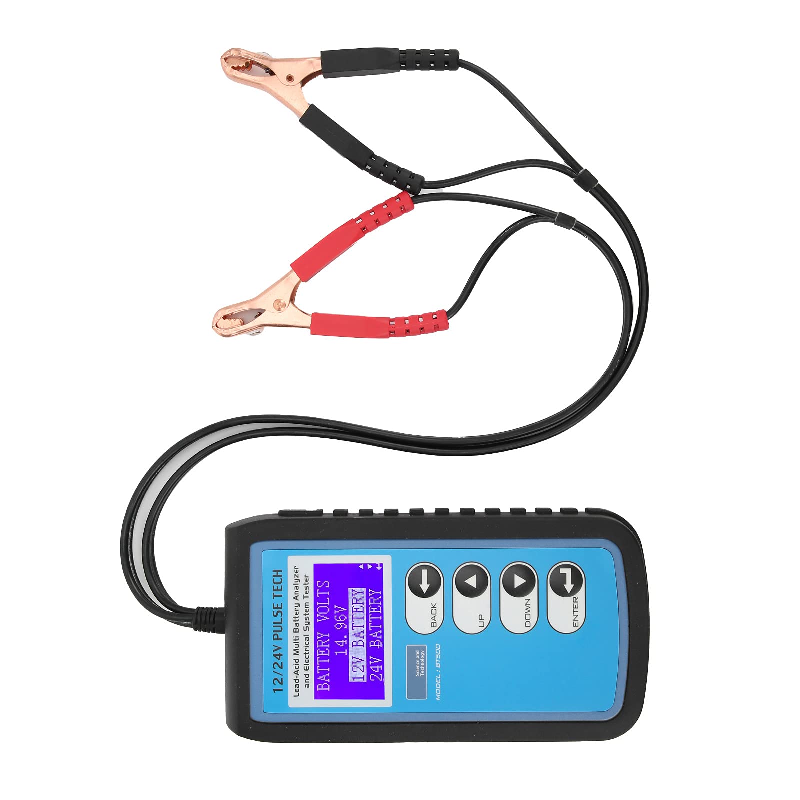12V/24V Batterietester BT500 Anlass- und Ladesystemanalysator für CCA DIN IEC EN JIS