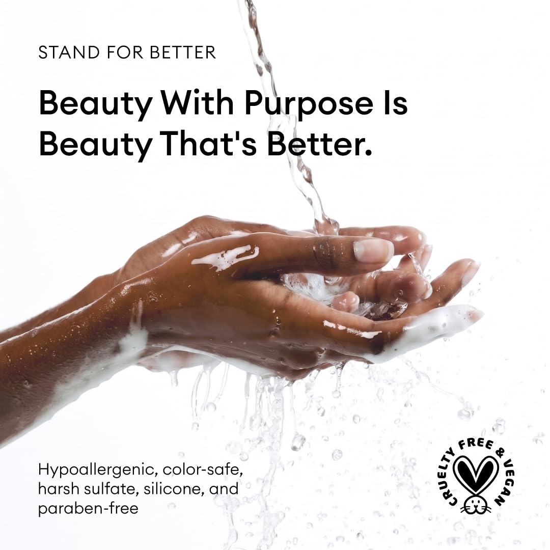 Soapbox Shine Boosting Lot de 2 shampoings et après-shampoing à la kératine à l'huile d'argan, sans sulfate et sans paraben, sans silicone, sans danger pour les couleurs et végétaliens, 473,6 g chacun