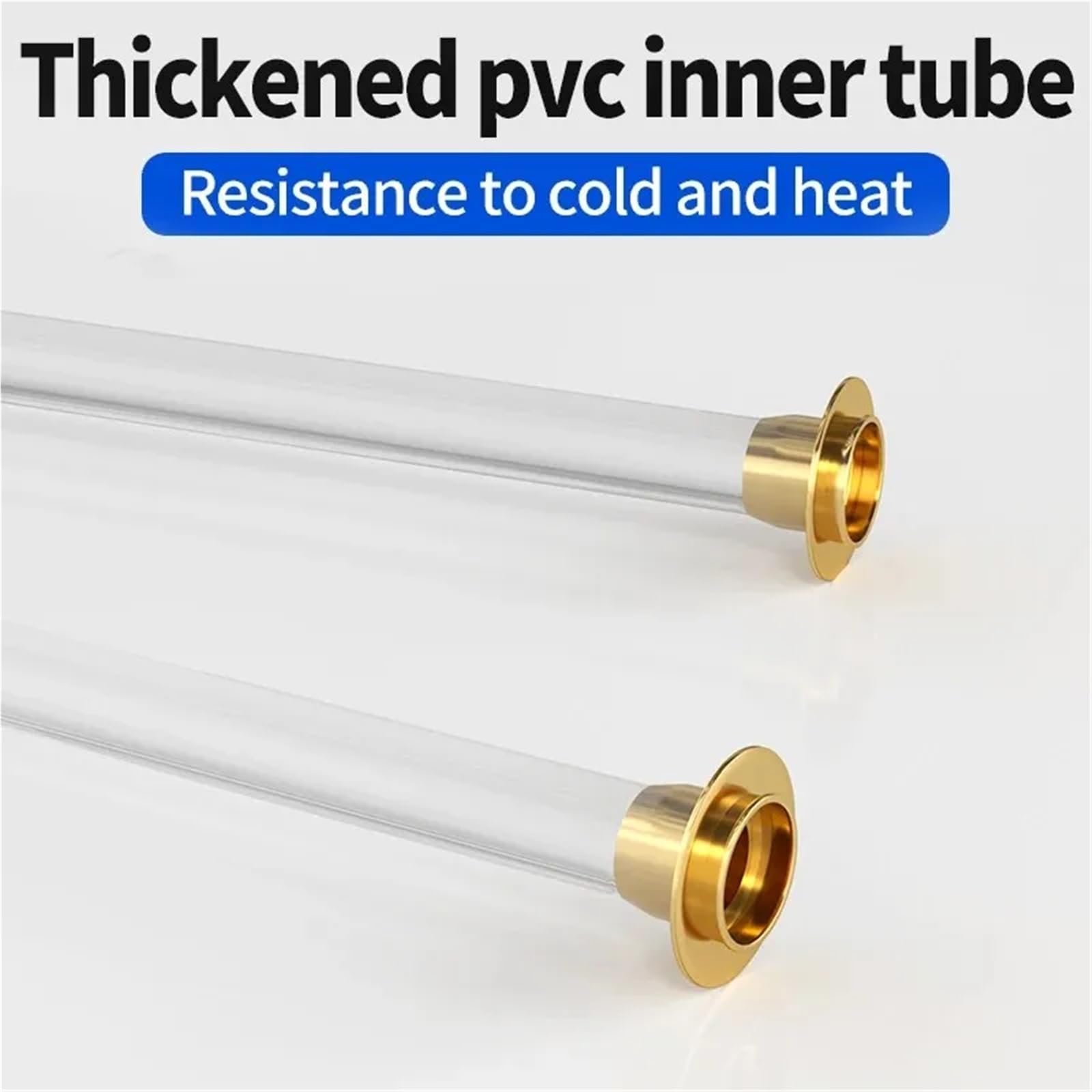 Manguera de ducha flexible de acero inoxidable y latón de 3,0 m, extensión de baño, tubo de fontanería, accesorios para una fácil instalación
