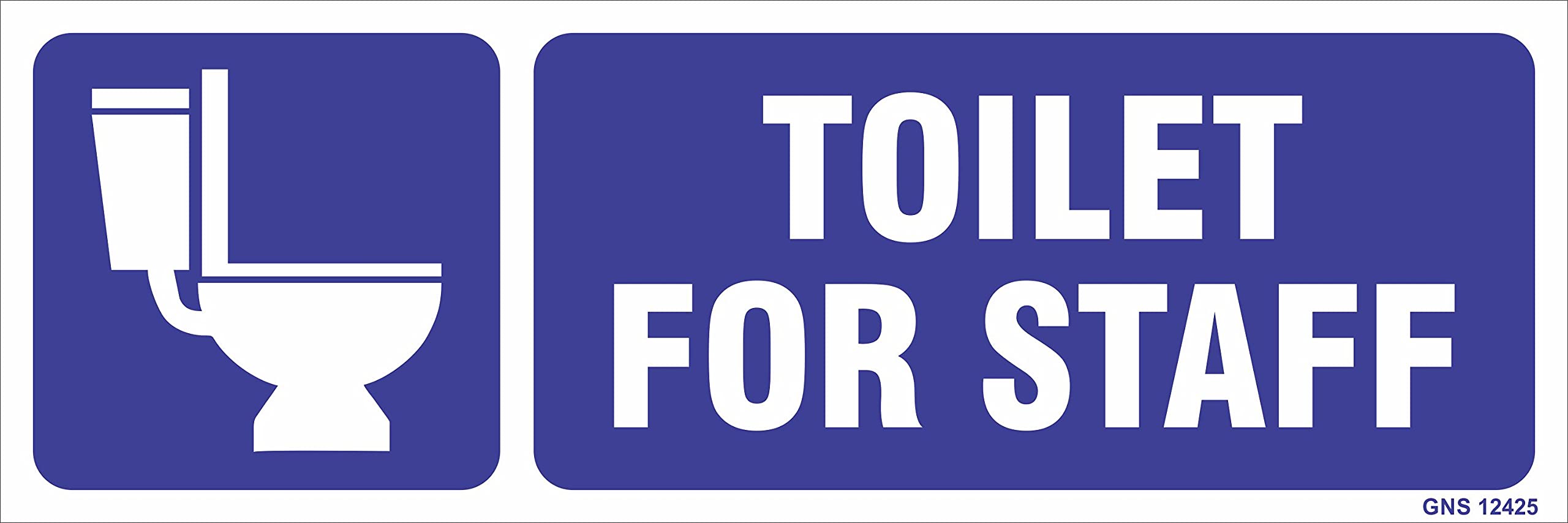 Aditya sign Toilet For Staff Sign Board GNS-12425 (2 Qty.) (B01LZVXP2F) Amazon Price History, Amazon Price Tracker