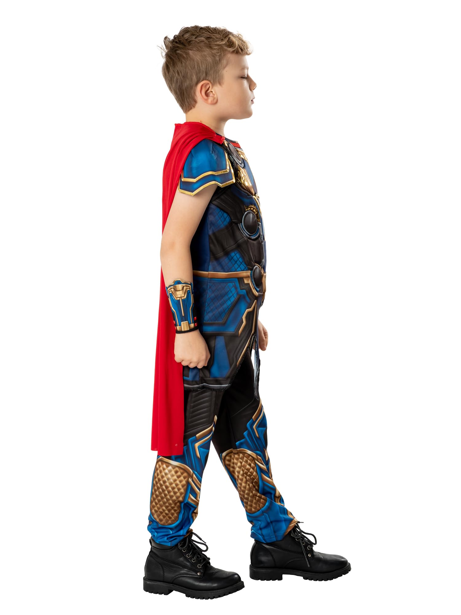 Rubies Official Marvel Thor: Love and Thunder Thor Deluxe Child Costume, Kids Fancy Dress