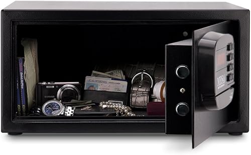 Miniatura 4 de Mesa Safe Company MHRC916E-BLK-KA caja fuerte para hotel, 1.2 pies cúbicos, color negro