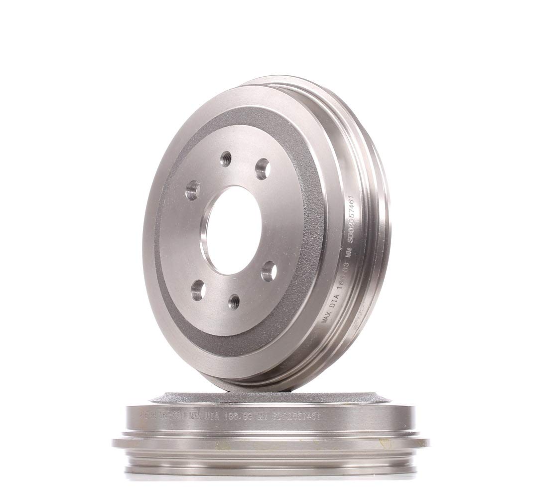 ATE Tamburo freno 24.0218-5001.1 Tamburi Dei Freni 2x Ø185,0mm Compatibilità con FIAT Panda Hatchback 141 CINQUECENTO 170 Uno Hatchback 146 FIORINO Furgonato 146 126 126 127 Hatchback 127
