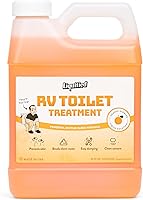 Vista 11 de Liquified RV Toilet Treatment - Digestor para tanque de retención de aguas negras, eliminador de olores, aroma lavanda, Matts RV Reviews, 16 onzas