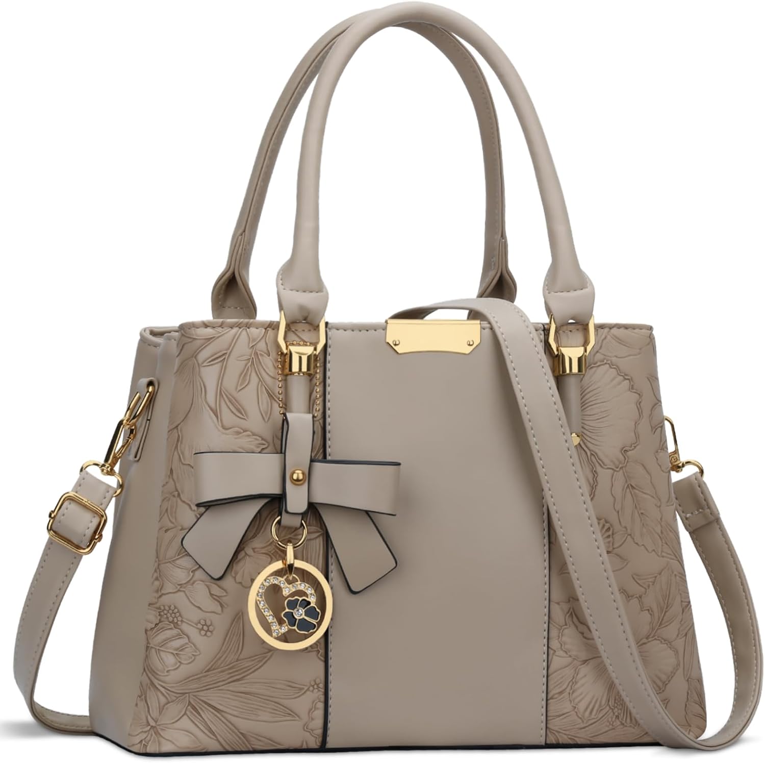 KKXIU 3 Zippered Compartments Purses and Handbags for Women Top Handle Satchel Shoulder Ladies Bags KKXIU 3 Zippered Compartments Purses and Handbags for Women Top Handle Satchel Shoulder Ladies Bags