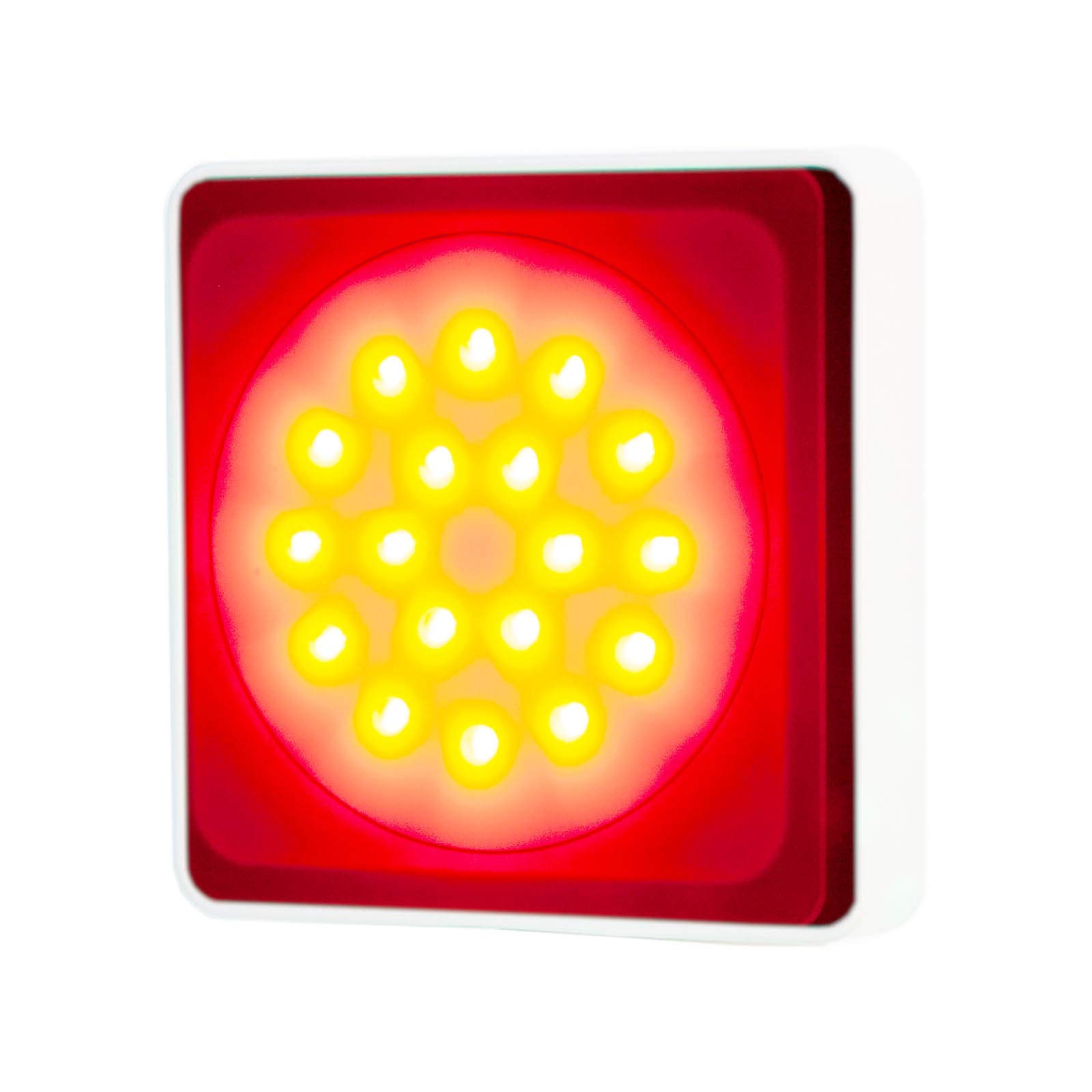 Señal luminosa LED rojo verde 230V luces de señalización exposición Schaltzustand, advertencia LED