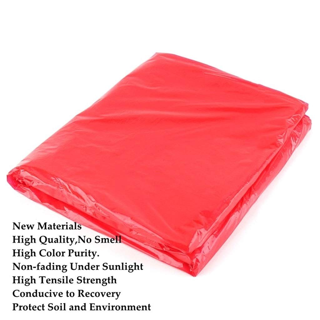 WGD Dimo 1pcs 5~50m Red Planting Mulch Film, Width:1.2m More Efficient Vegetable Crops Grow Film, Greenhouse Agriculture Film Plants Care Cover (Size : 20Meters)