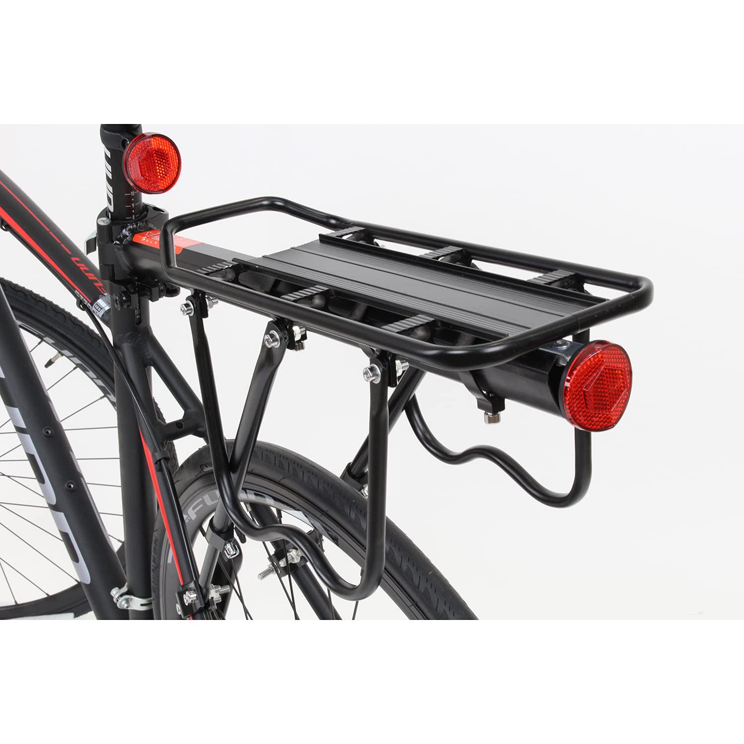 Amazon | 21Technology 自転車用 アルミ製 キャリア (耐荷重 25kg