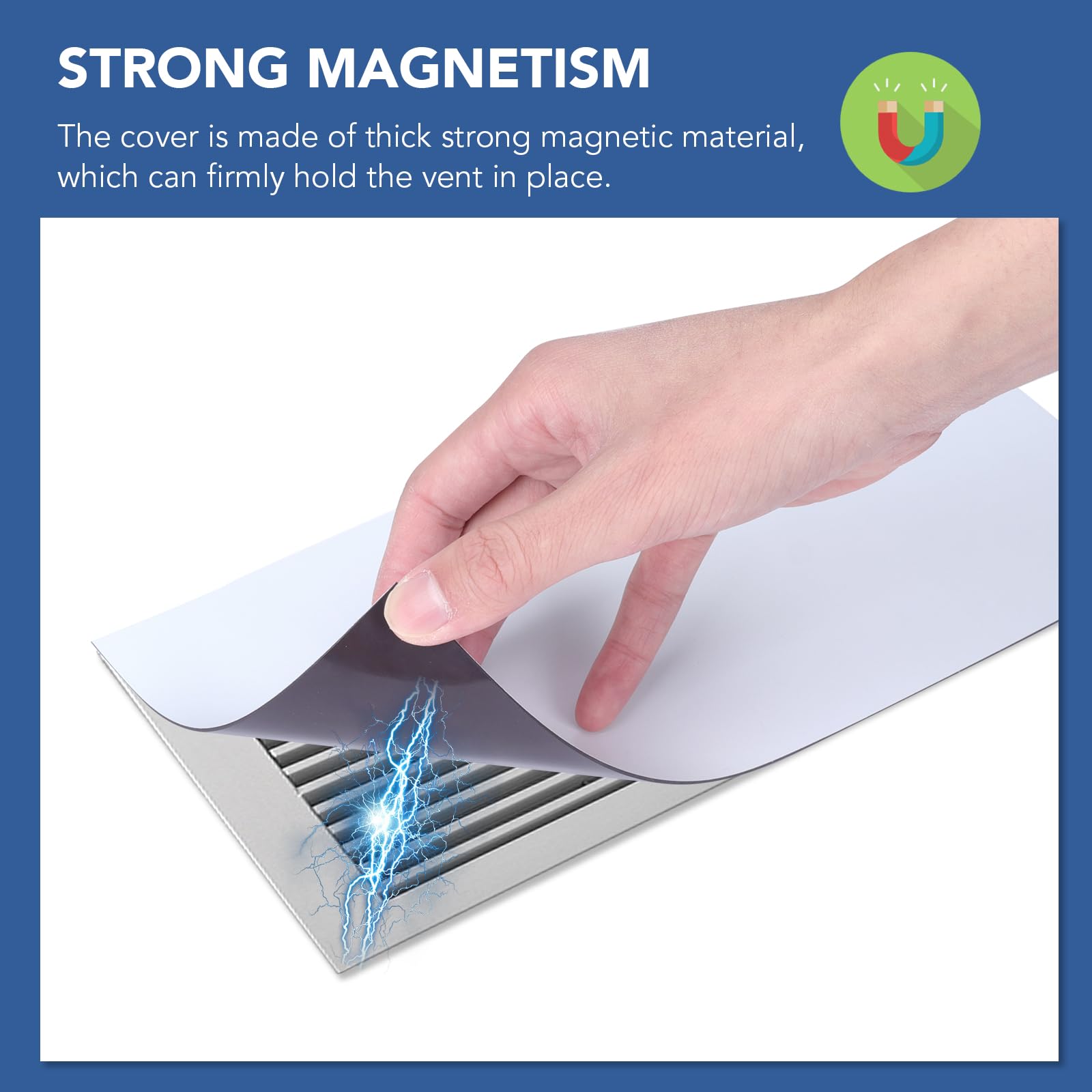Register Magnets Snapklik.com : 2Pack Strong Magnetic Vent Covers, Magnets For Home ...