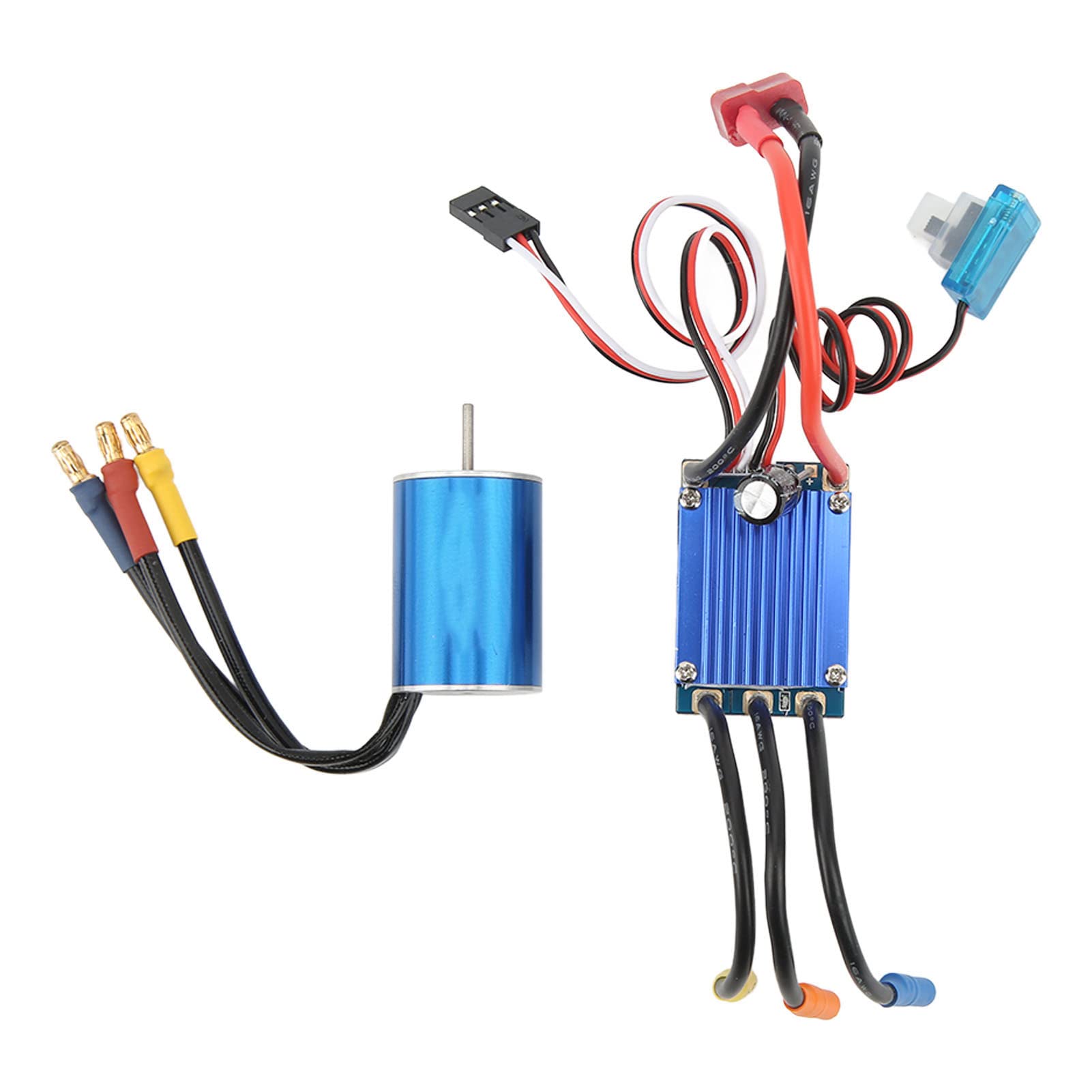 Bezszczotkowy silnik 4500KV 25A bezszczotkowy ESC 2,2 kg płyta programowania serwo do samochodu HSP do samochodu RC 1/16 1/18 RC