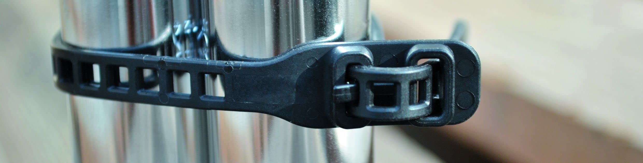 TPF Commercial 0007656520010 - Game of Clamps (for Cables Pack of 8), Black, 11 mm x 260 mm - Image 4