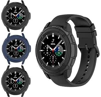 Galaxy - galaxy watch4 ケース付き Amazon.com: Samsung Galaxy Watch 4 Classic 46mm Protective