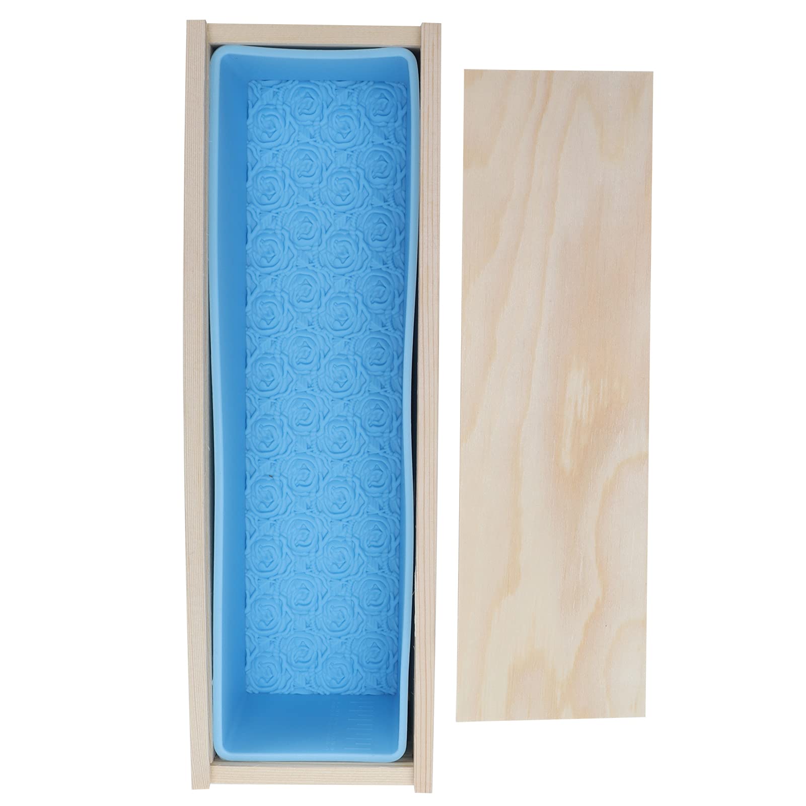 Moule À Savon Silicone 1200ml Rose Avec Coffret Bois