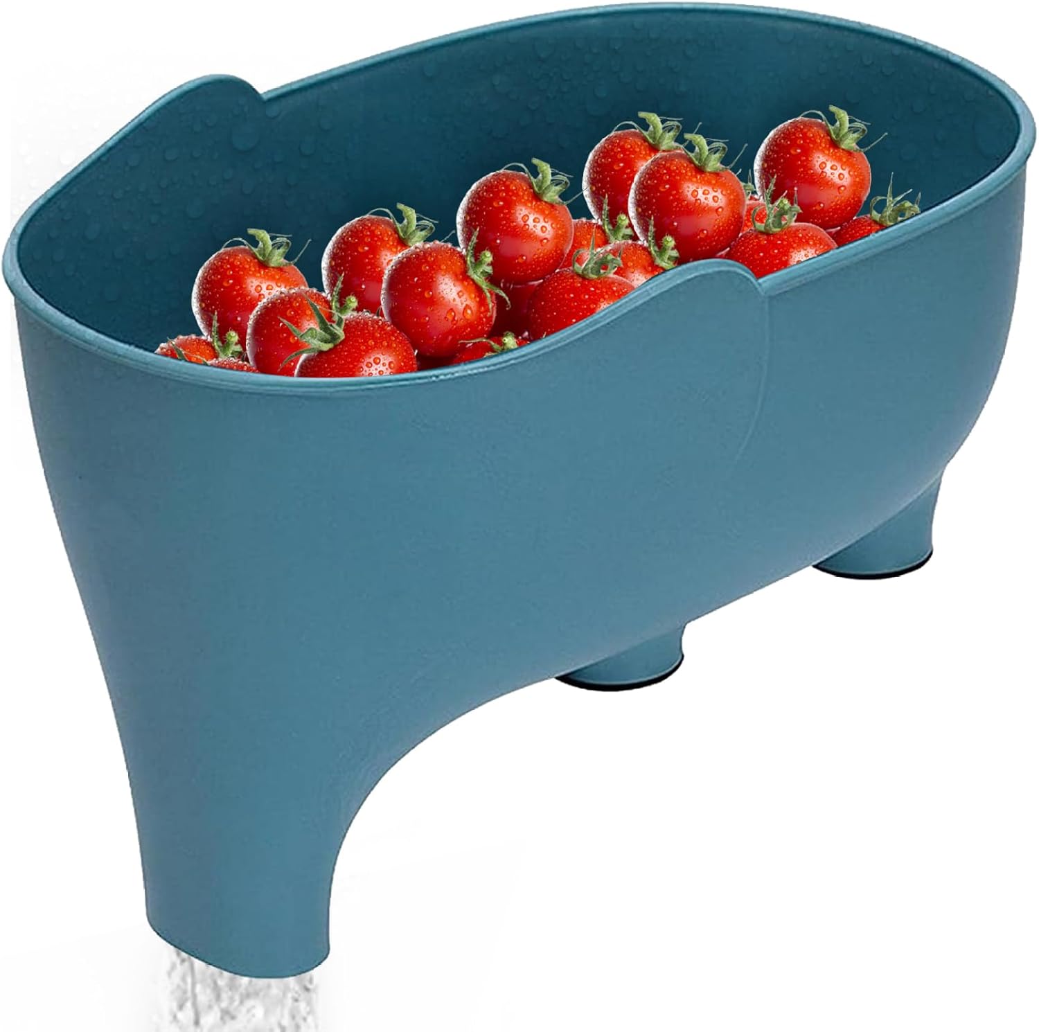 Elephant Sink Drainer Basket Cute Animal Kitchen Colander Strainer Drain Basket