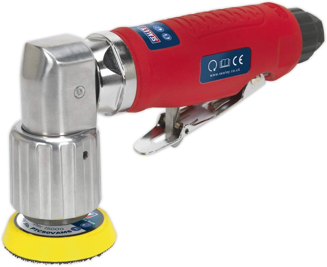 Sealey Air Orbital Sander Mini Disc 50mm GSA70