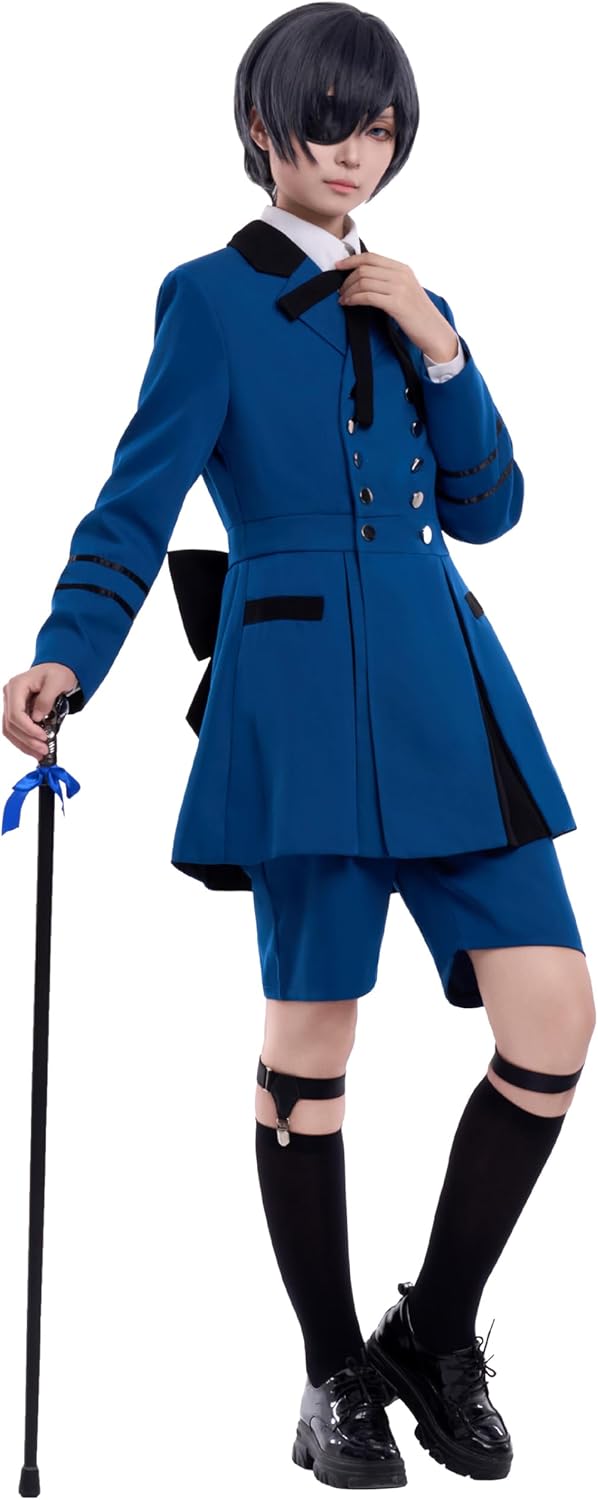 OSIAS Ciel Phantomhive Uniform Cosplay Costume