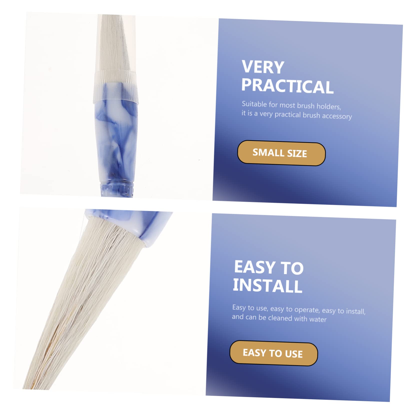 Artibetter 2 Pezzi Accessori Per Punte Pennello Pennello Per Scrittura Pratica Studio Fai Da Te