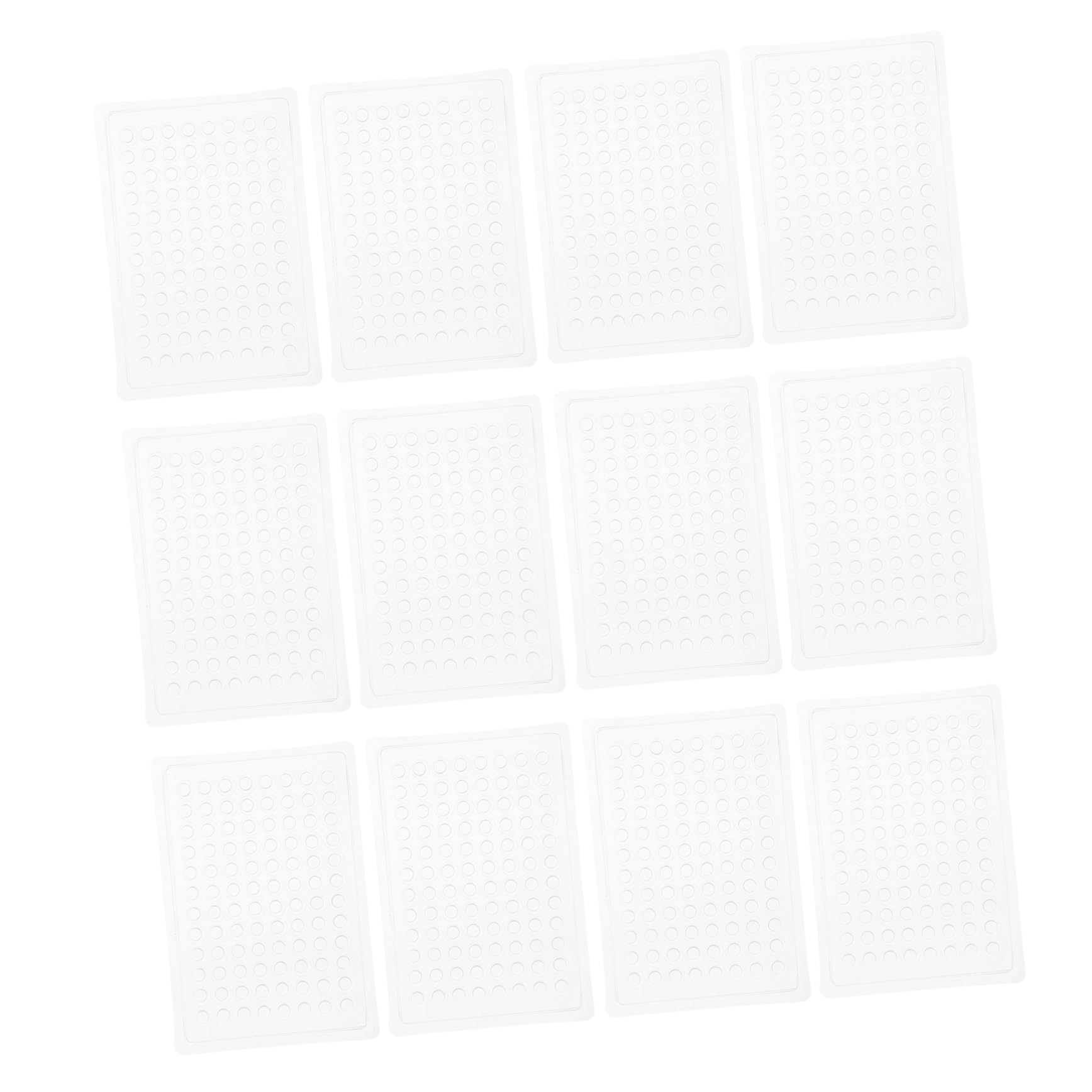 Alipis 3 Set Vassoio Di Coltura Per Laboratorio Piastra Di Coltura Cellulare Da Laboratorio Piastra Per Coltura Tissutale Per Laboratorio Trasparente Pvc 100 Pezzi*3