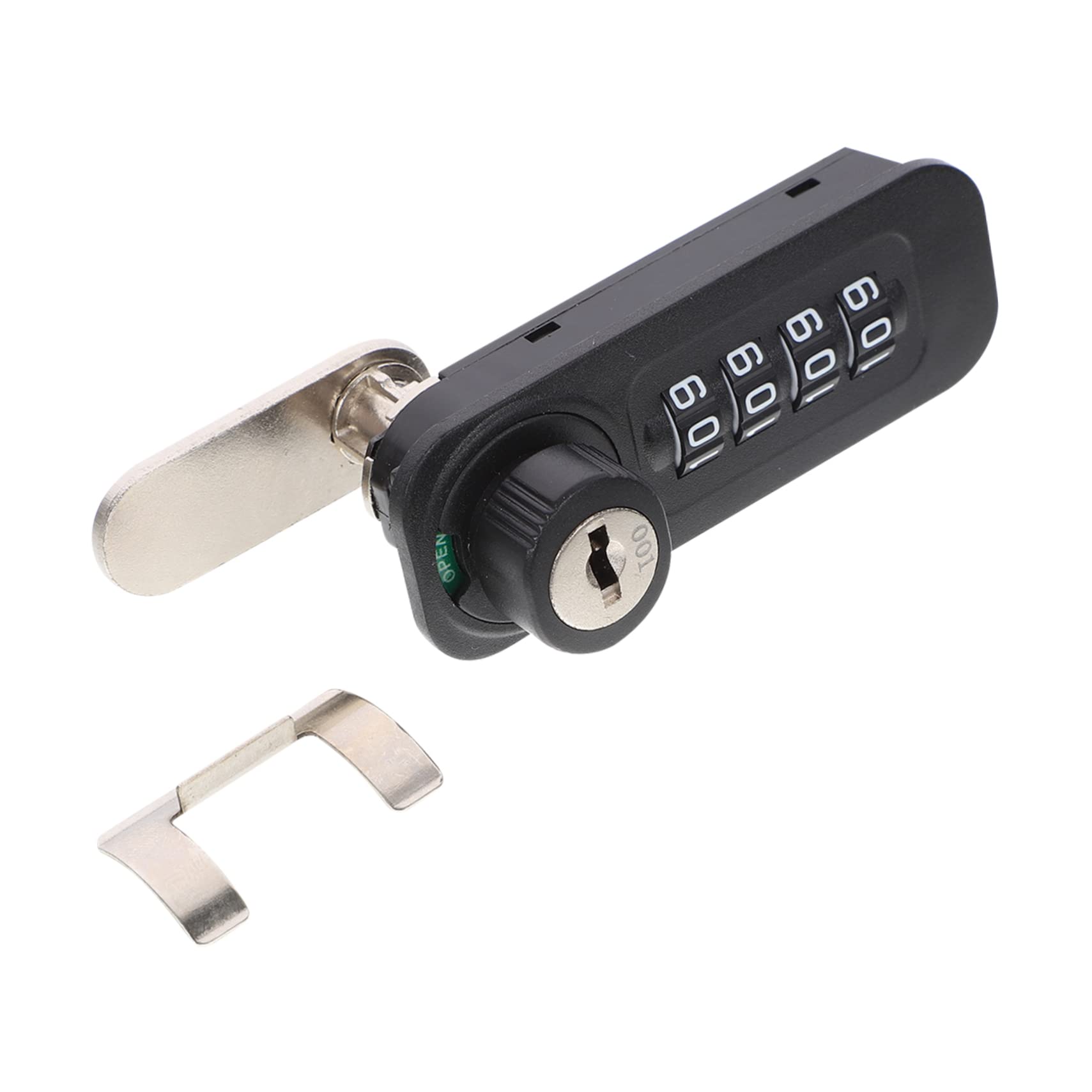 Angoily 3pièces Serrure à Mécanique Chiffres Pour Casiers Serrure Acier Pour Sécurité Renforcée Et Installation Facile