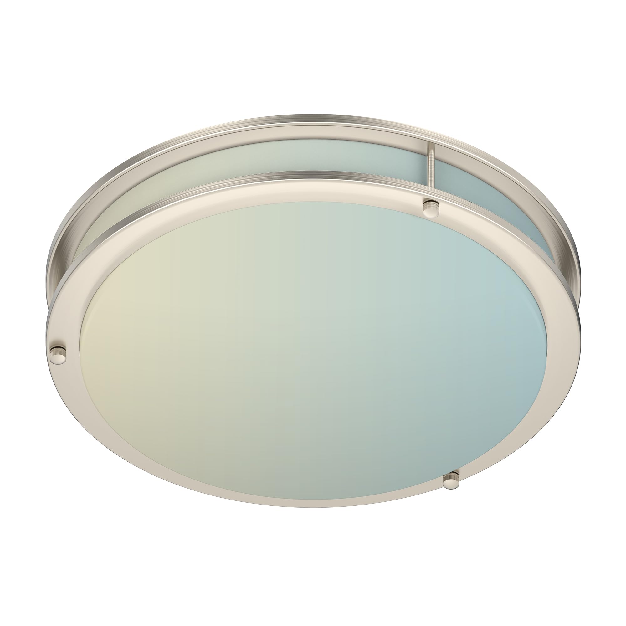 DYMOND LED Ceiling Light Flush Mount Dimmable Adjustable Lighting from Warm White to Daylight 2700K 3000K 3500K 4000K 5000K 5 in 1 Selectable CCT (