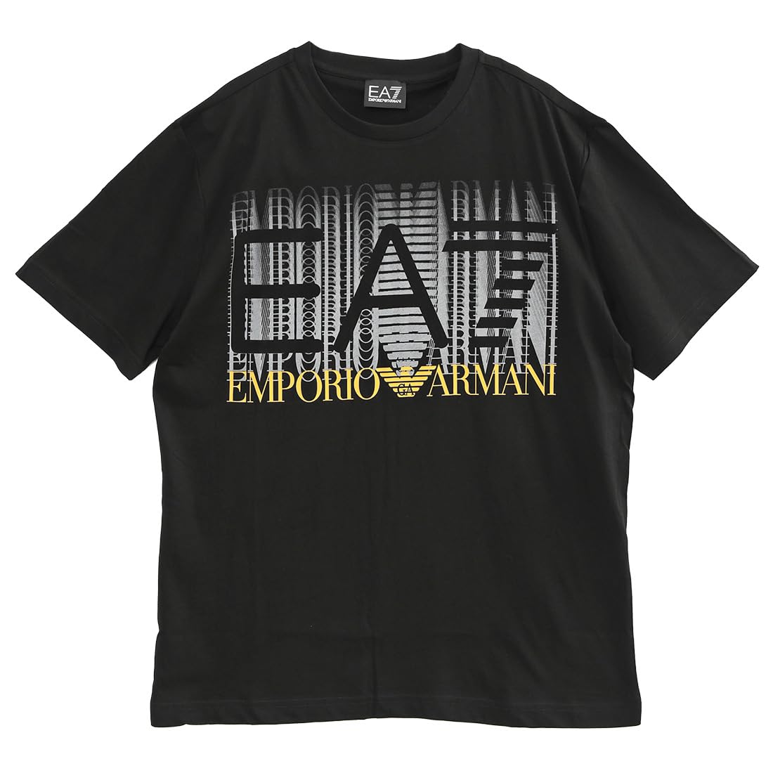 【新品】エンポリオ・アルマーニ 切替ロゴワッペン Tシャツ 新品】エンポリオ・アルマーニ 切替ロゴワッペン Tシャツ