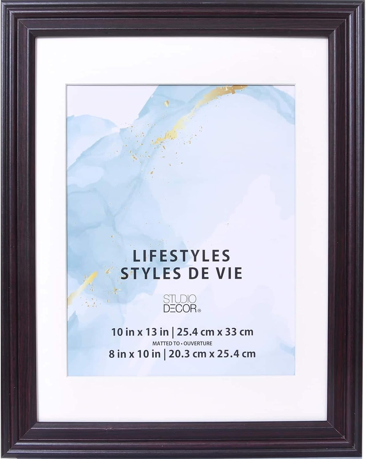 Studio Decor Lifestyles Black Cherry Frame With Mat