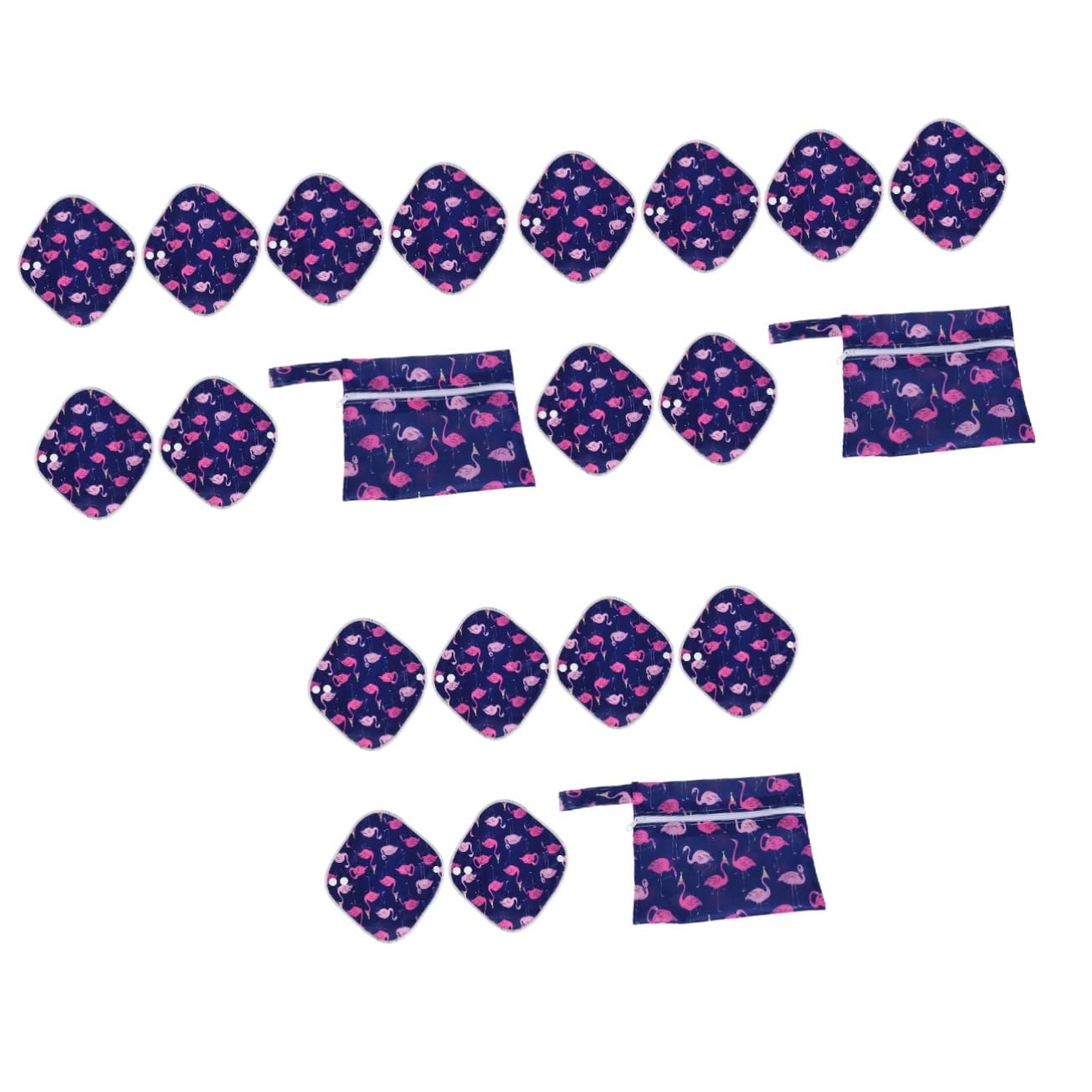 FRCOLOR 3 juegos de esteras higiénicas repetibles para mamá, insertos de tela, toallas, incontinencia ligera, servilletas, almohadillas de tela, almohadillas para la incontinencia, lavable, fibra de
